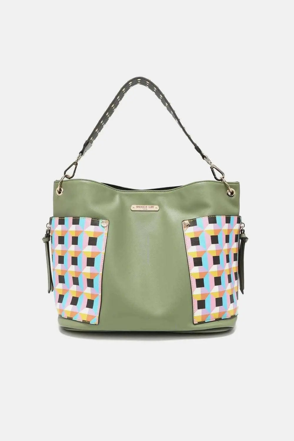 Nicole Lee vegan leather handbag set - Love Salve
